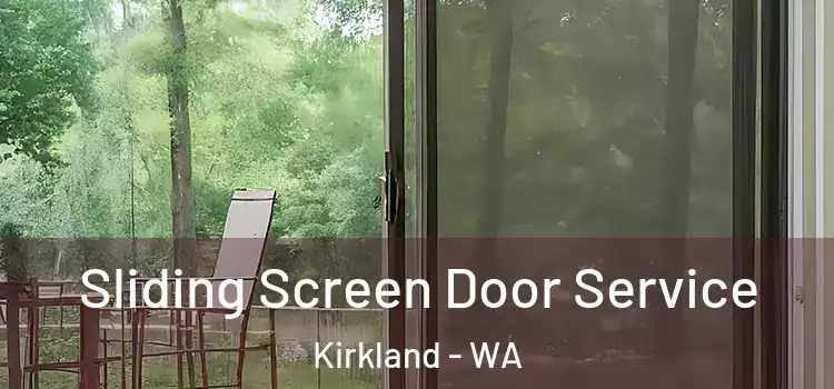  Sliding Screen Door Service Kirkland - WA